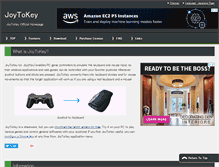 Tablet Screenshot of joytokey.net